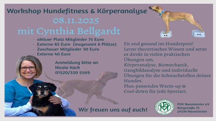 Workshop Hundefitniess Workshop Hundefitniess